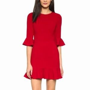 NWT Black Halo Brooklyn Dress in Bonfire Red 6